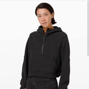 Lululemon scuba half zip black